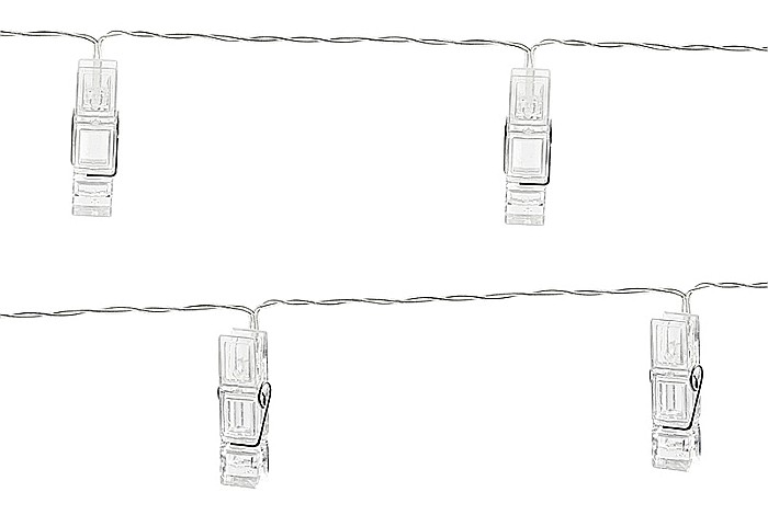 PD LUMINI DECORATIVE LED CU CLIPS DE PRINDERE, clear, 1.4m LEDC3 [2]