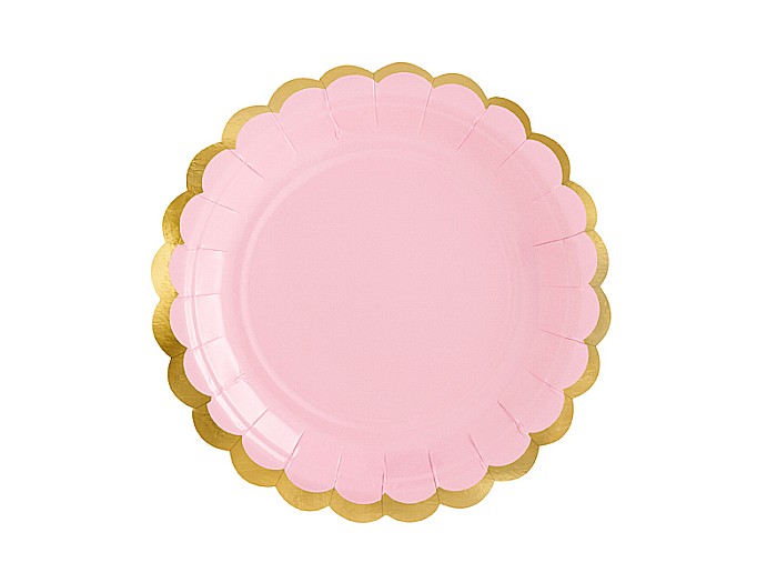 PD FARFURII CARTON light pink, 18cm 6/set TPP16-081J [1]