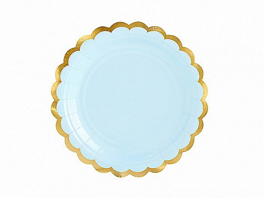PD FARFURII CARTON light blue, 18cm 6/set TPP16-001J [1]