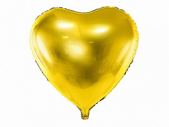 PD BALON FOLIE ALUMINIU Heart, 45cm, gold FB9M-019 [1]