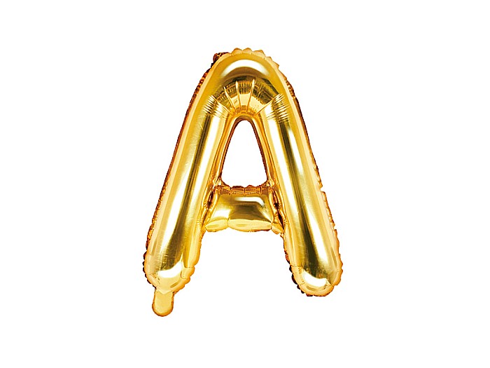 PD BALON FOLIE ALUMINIU Letter "A", 35cm, gold FB2M-A-019 [1]