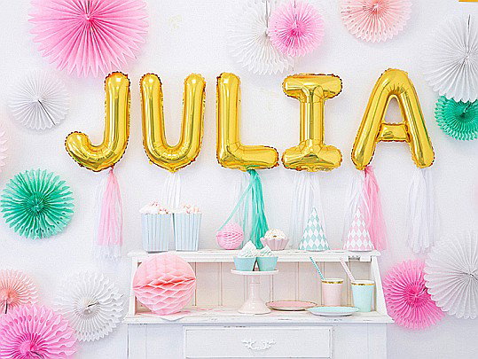 PD BALON FOLIE ALUMINIU Letter "A", 35cm, gold FB2M-A-019 [2]