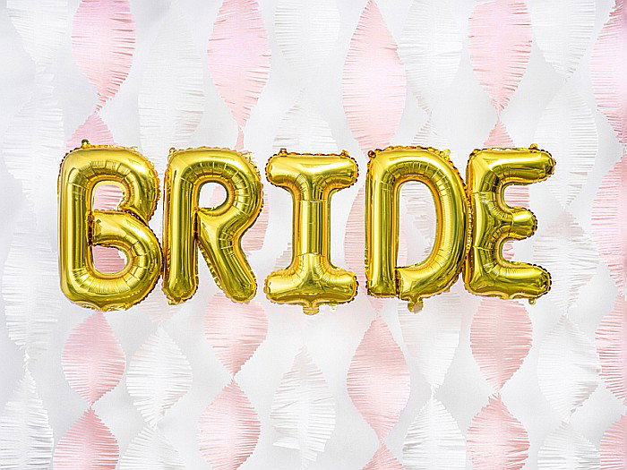 PD BALON FOLIE ALUMINIU Letter "B", 35cm, gold B2M-B-019 [2]