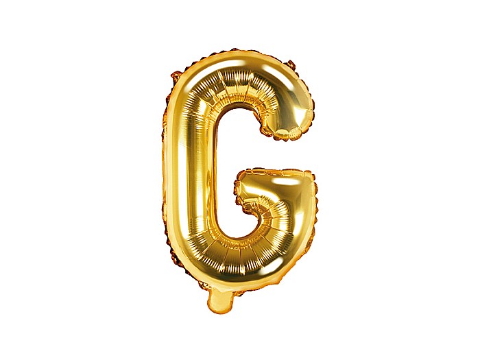 PD BALON FOLIE ALUMINIU Letter "G", 35cm, gold FB2M-G-019 [1]