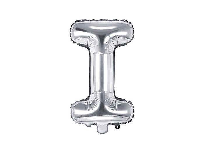 PD BALON FOLIE ALUMINIU Letter "I", 35cm, silver FB2M-I-018 [1]