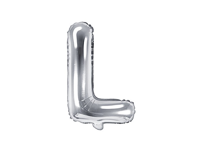 PD BALON FOLIE ALUMINIU Letter "L", 35cm, silver FB2M-L-018 [1]