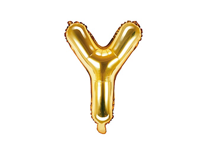 PD BALON FOLIE ALUMINIU Letter "Y", 35cm, gold FB2M-Y-019 [1]
