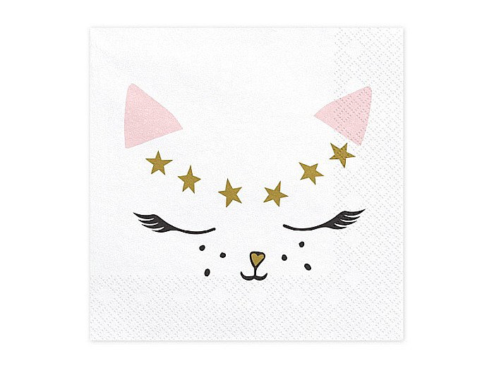 PD SERVETELE HARTIE 33*33CM KITTY 20/SET SP33-50 [1]