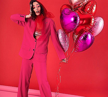 PD BALON FOLIE ALUMINIU Heart, 45cm, light pink FB9M-081J [6]