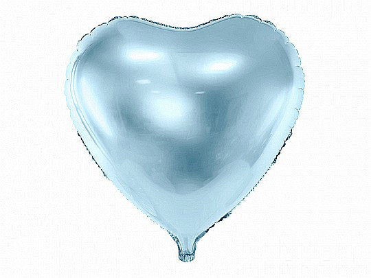 PD BALON FOLIE ALUMINIU Heart, 45cm, sky blue FB9M-011 [1]