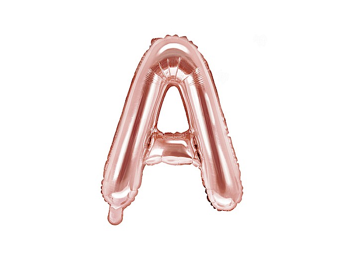 PD BALON FOLIE ALUMINIU Letter "A", 35cm, rose gold FB2M-A-019R [1]