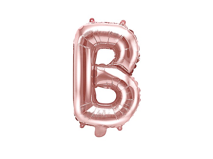 PD BALON FOLIE ALUMINIU Letter "B", 35cm, rose gold FB2M-B-019R [1]