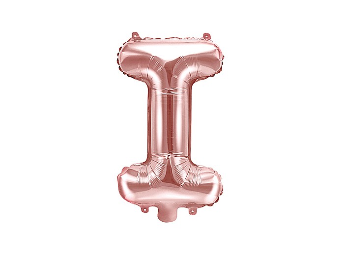 PD BALON FOLIE ALUMINIU Letter "I", 35cm, rose gold FB2M-I-019R [1]