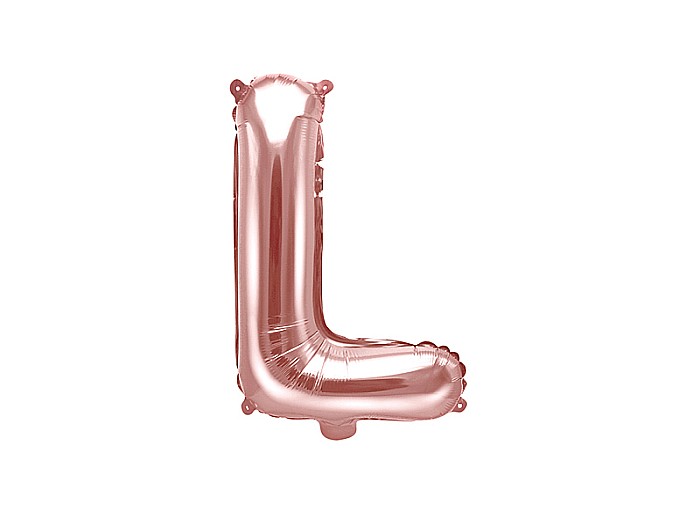 PD BALON FOLIE ALUMINIU Letter "L", 35cm, rose gold FB2M-L-019R [1]
