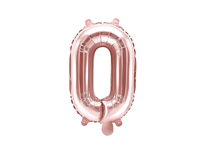 PD BALON FOLIE ALUMINIU Letter "O", 35cm, rose gold FB2M-O-019R [1]