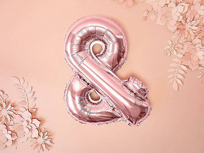 PD BALON FOLIE ALUMINIU &, 35cm, rose gold FB11M-019R [5]
