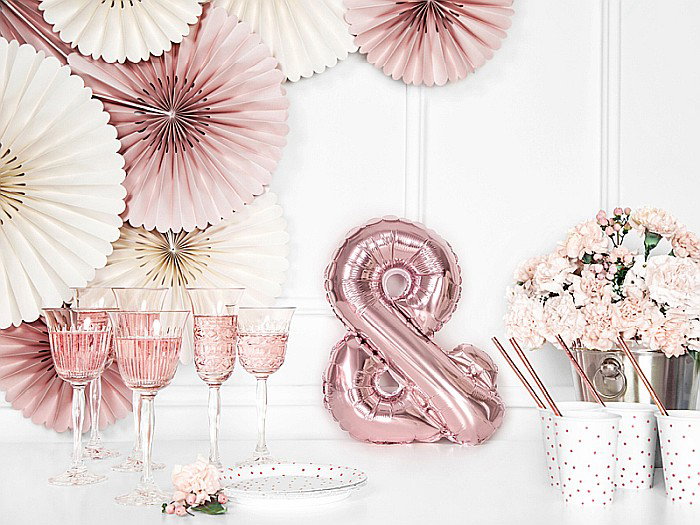PD BALON FOLIE ALUMINIU &, 35cm, rose gold FB11M-019R [6]
