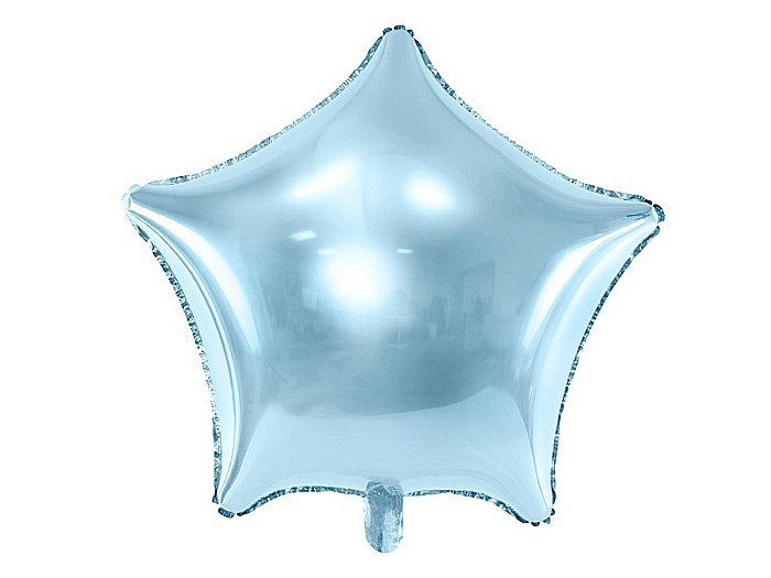 PD BALON FOLIE ALUMINIU Star, 48cm, sky-blue FB3M-011 [1]