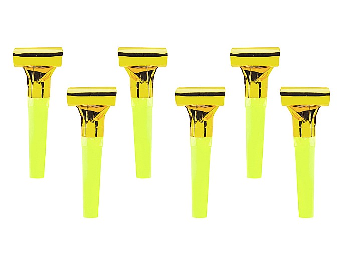 PD FLUIERE, whistles, gold 6/set GWI6-019 [1]
