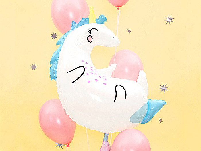 PD BALON FOLIE ALUMINIU Unicorn, 70x75cm, FB25 [2]
