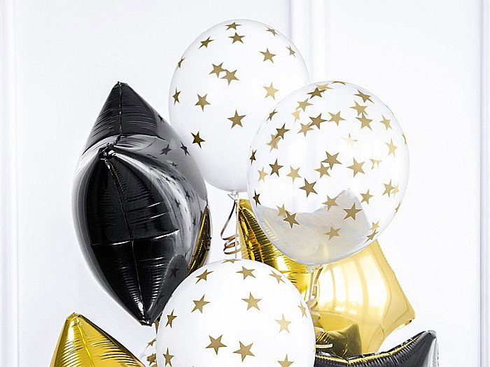 PD BALOANE Strong Balloons 30cm star cristal clear 6/set sb14c-257-099g-6 [2]