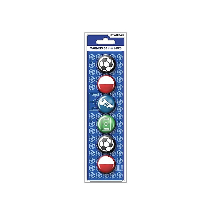 RO MAGNETI FOTBAL 30 MM 6/SET 25541/405599 [1]