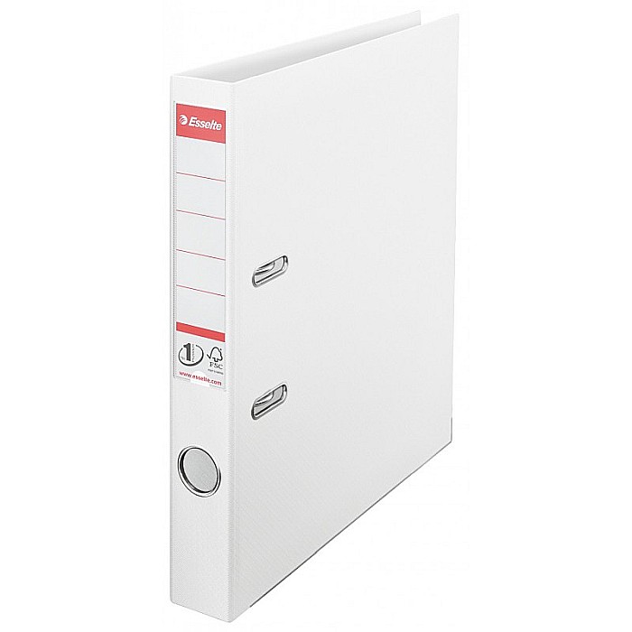 BIBLIORAFT PLASTIFIAT ESSELTE 5CM ALB ES81190 [1]