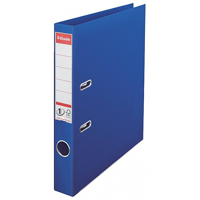 BIBLIORAFT PLASTIFIAT ESSELTE 5CM ALBASTRU ES81195 [1]