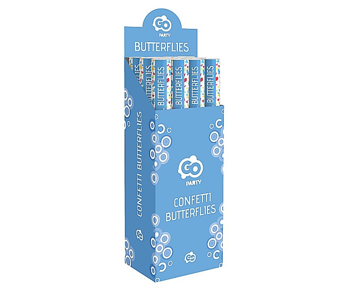GOD CONFETTI Confetti cannon Colourful Butterfly, 60cm JC-KPKMO60 [2]
