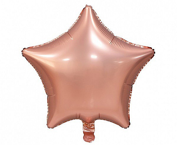 GOD BALON FOLIE ALUMINIU Star, 44cm, mat rose gold BG-HMRZ [1]