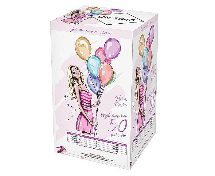 GOD BUTELIE CU HELIU PENTRU 50 BALOANE HG-BJ50 [4]