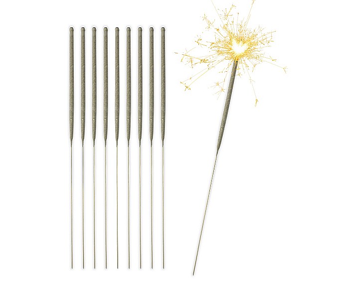 ARTIFICII STELUTE, SILVER,  25CM 10/SET ZO25/10 [1]