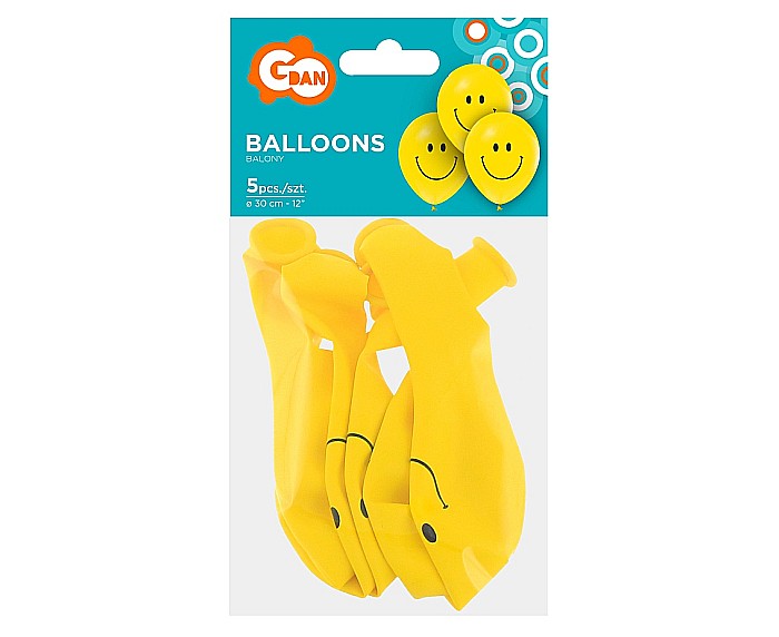 GOD BALOANE LATEX SMILE 30CM 5/SET GZ-USM5 [2]