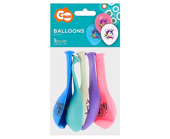 GOD BALOANE LATEX Unicorns, 30cm, 5/set GZ-JED5 [3]