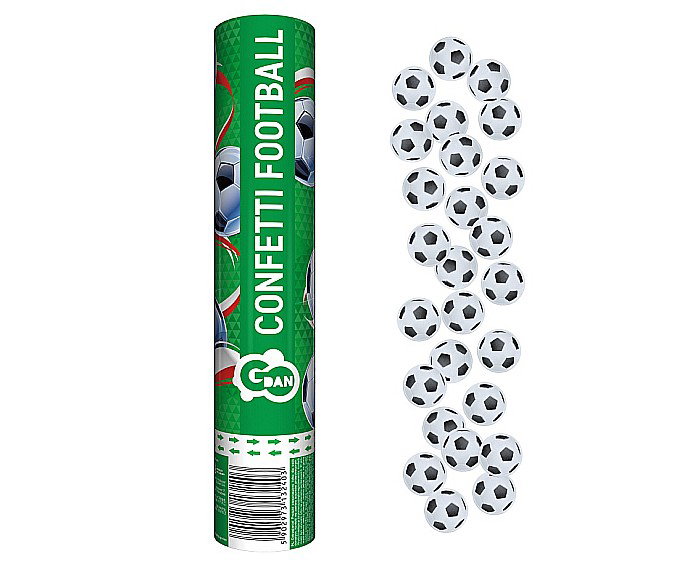GOD CONFETTI Confetti cannon, Football Game, 30cm KP-PN30 [1]