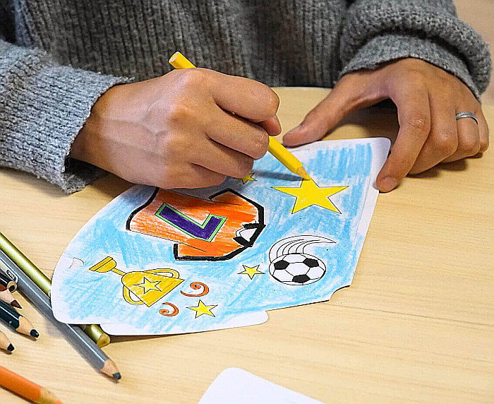 GOD COIF DIN CARTON DIY - Football, 6/set PF-CPSP [5]