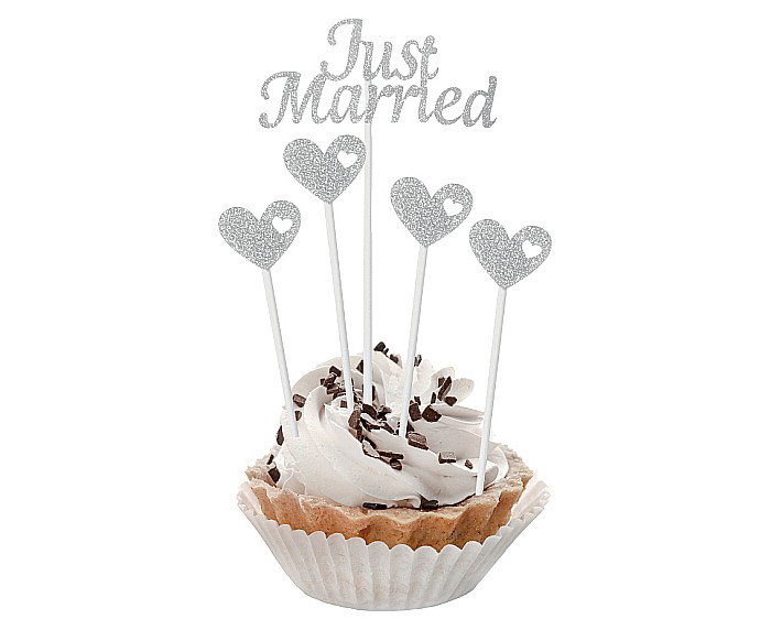 GOD ORNAMENTE W&C JUST MARRIED 5/SET QT-PJMS [1]