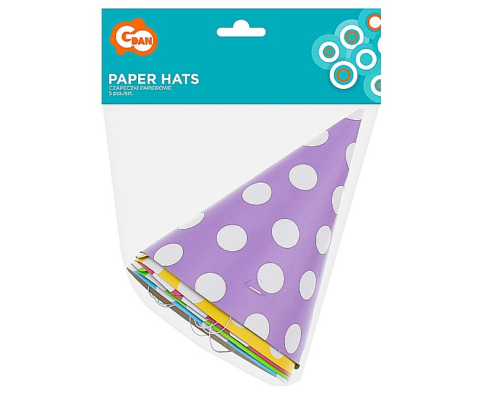 GOD COIF DIN CARTON Polka Dots, 16cm, 5/set PF-CPG5 [2]