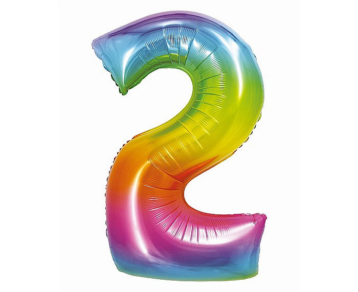 GOD BALON FOLIE ALUMINIU SMART 2 RAINBOW 76CM CH-STC2 [1]