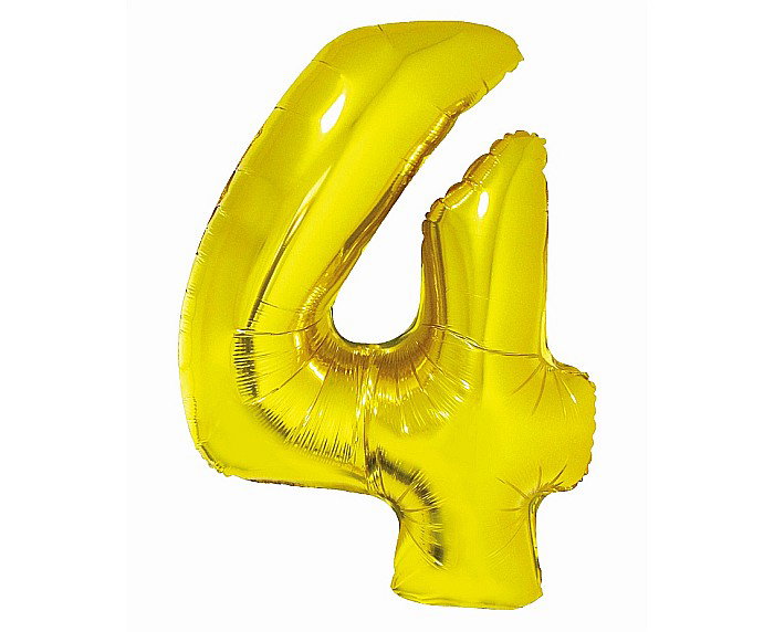 GOD BALON FOLIE ALUMNIU SMART 4 GOLD 76CM CH-SZL4 [1]