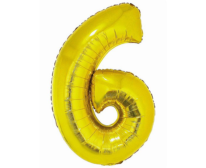 GOD BALON FOLIE ALUMNIU SMART 6 GOLD 76CM CH-SZL6 [1]