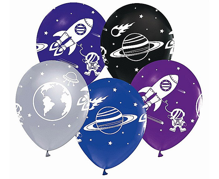GOD BALOANE LATEX Universe balloon, 30cm, 5/set GZ-KOS5 [1]