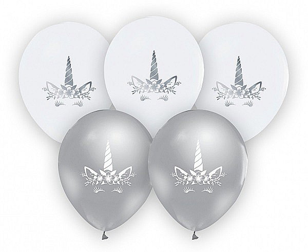 GOD BALOANE LATEX Unicorn balloon, 30cm, 5/set GZ-JNR5 [1]