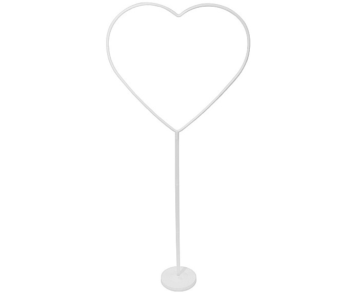 GOD CADRU PENTRU DECOR BALOANE FORMA INIMA CU SUPORT 78CM GA-SSNS [1]