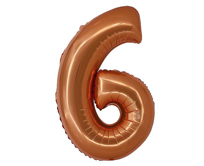 GOD BALON FOLIE ALUMINIU SMART 6 CUPRU 76CM CH-SMD6 [1]