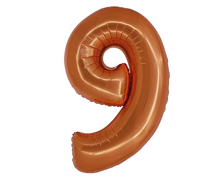 GOD BALON FOLIE ALUMINIU SMART 9 CUPRU 76CM CH-SMD9 [1]