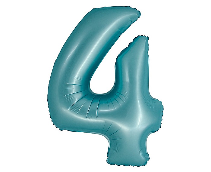 GOD BALON FOLIE ALUMINIU SMART 4 MAT LIGHT BLUE 76CM CH-SJN4 [1]