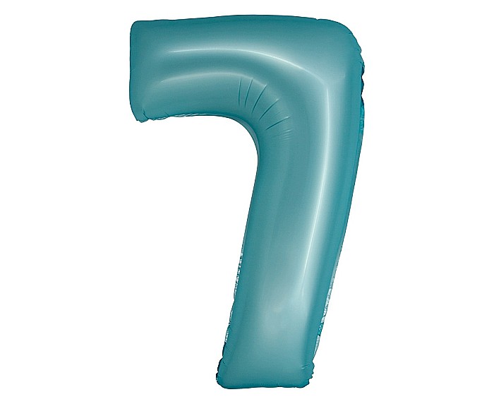 GOD BALON FOLIE ALUMINIU SMART 7 MAT LIGHT BLUE 76CM CH-SJN7 [1]