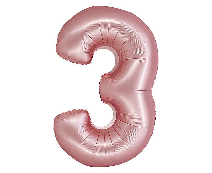 GOD BALON FOLIE ALUMINIU SMART 3 MAT LIGHT PINK 76CM CH-SJR3 [1]