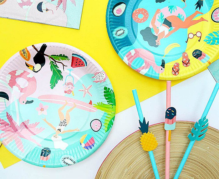 GOD FARFURII CARTON Summer collection - Let's Party, surfing, 18cm 6/set PG-TPS6 [3]